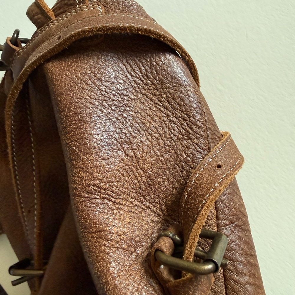 Vintage Roots Leather Mini Backpack - Picture 8 of 9